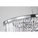 Canada 32 inch Chrome Chandelier Ceiling Light 